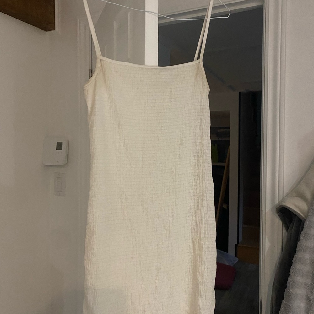 Wilfred Cream Slip Dress